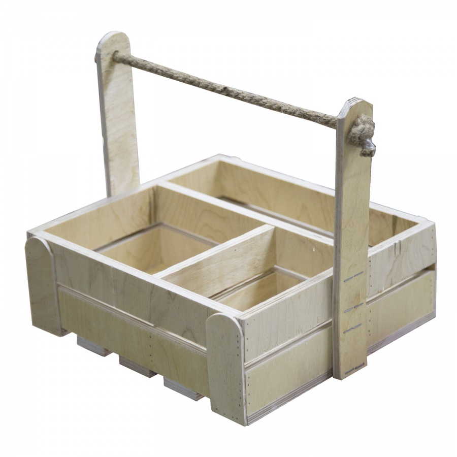 Подставка для кухни 260*260*100 из фанеры