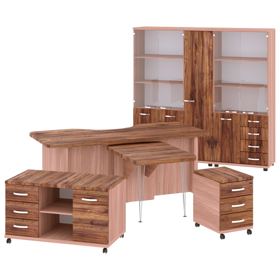 Кабинет руководителя, модель "Адриан" (КУЛ) (7 позиций)