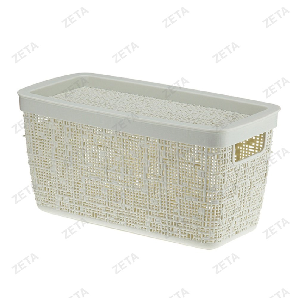 Коробка с крышкой 28*14*14 см. 4 л. "Бязь" - изображение 1