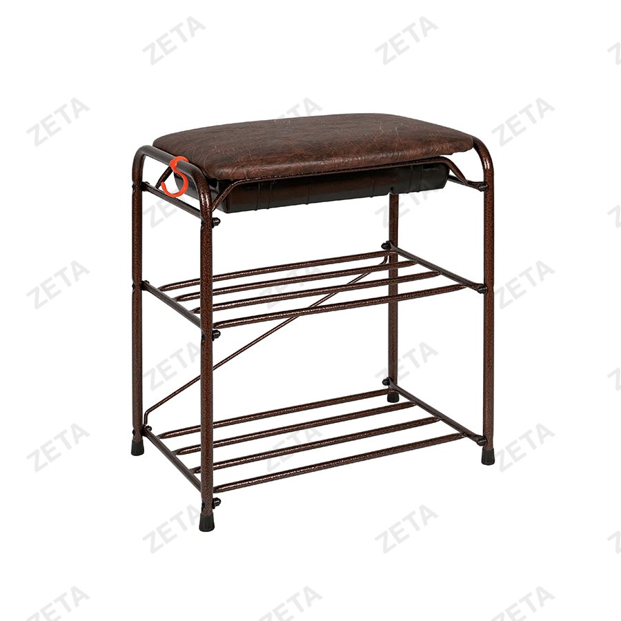 Подставка для обуви "Альфа 13" с сиденьем и ящиком (цвет на выбор)