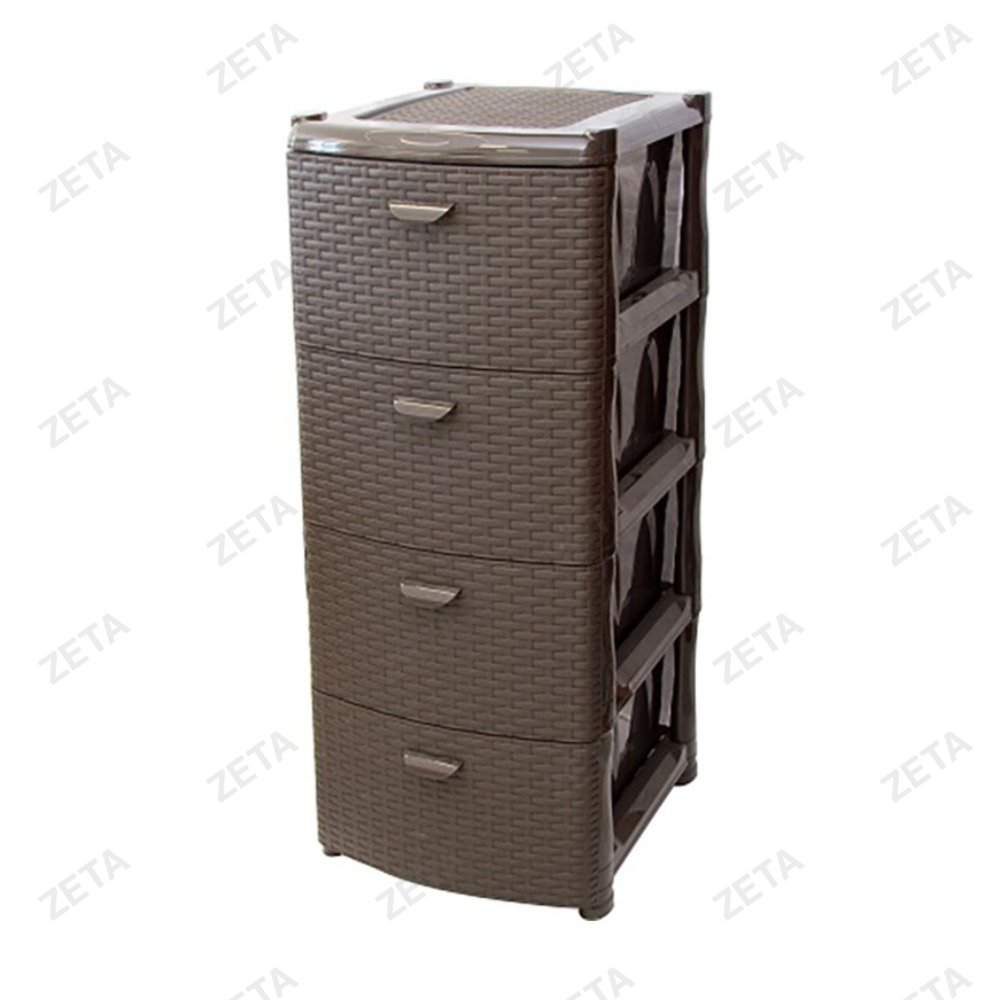 Комод 4 секции "Ротанг" №М 2812