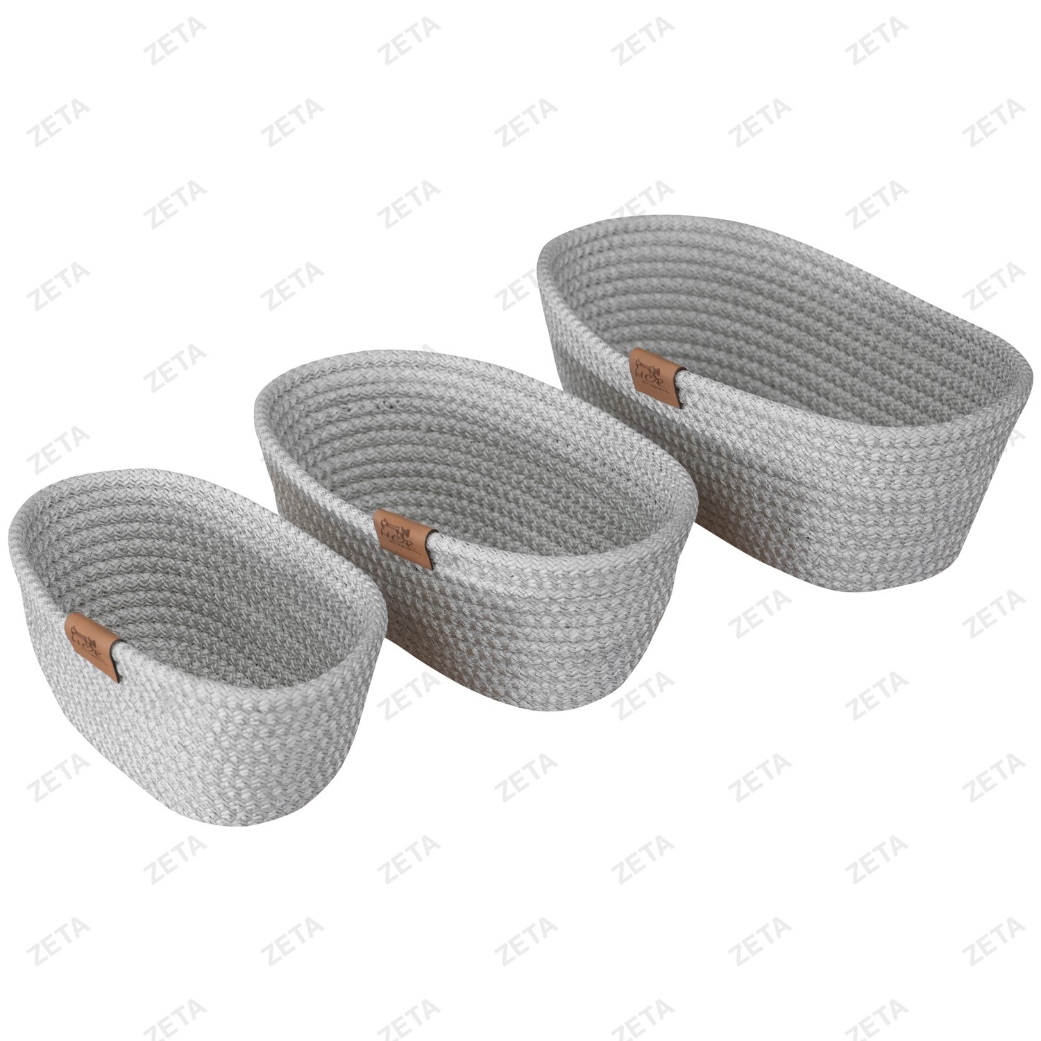 Набор органайзеров овальный 3 шт. (Турция-Varol) - изображение 1