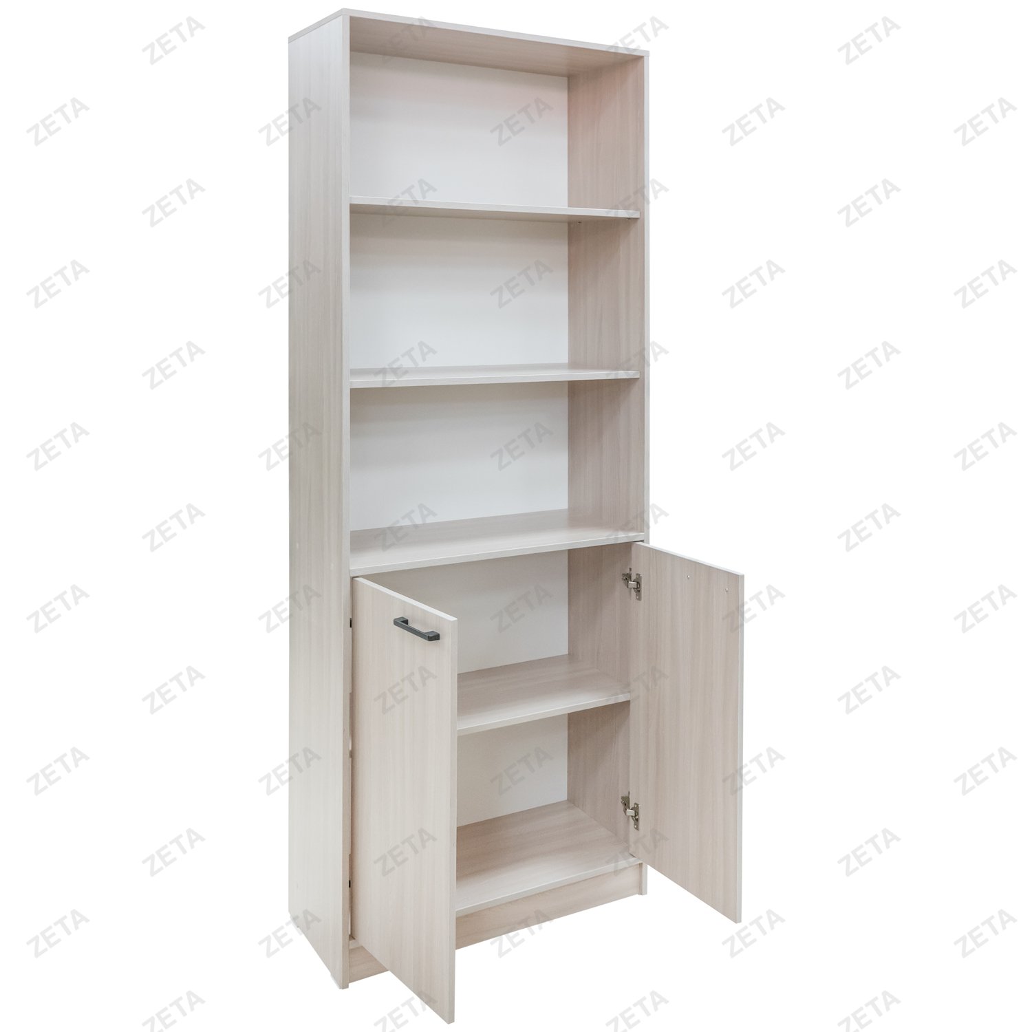 Стеллаж широкий "КУЛ-123" (ясень шимо светлый) (ТП)