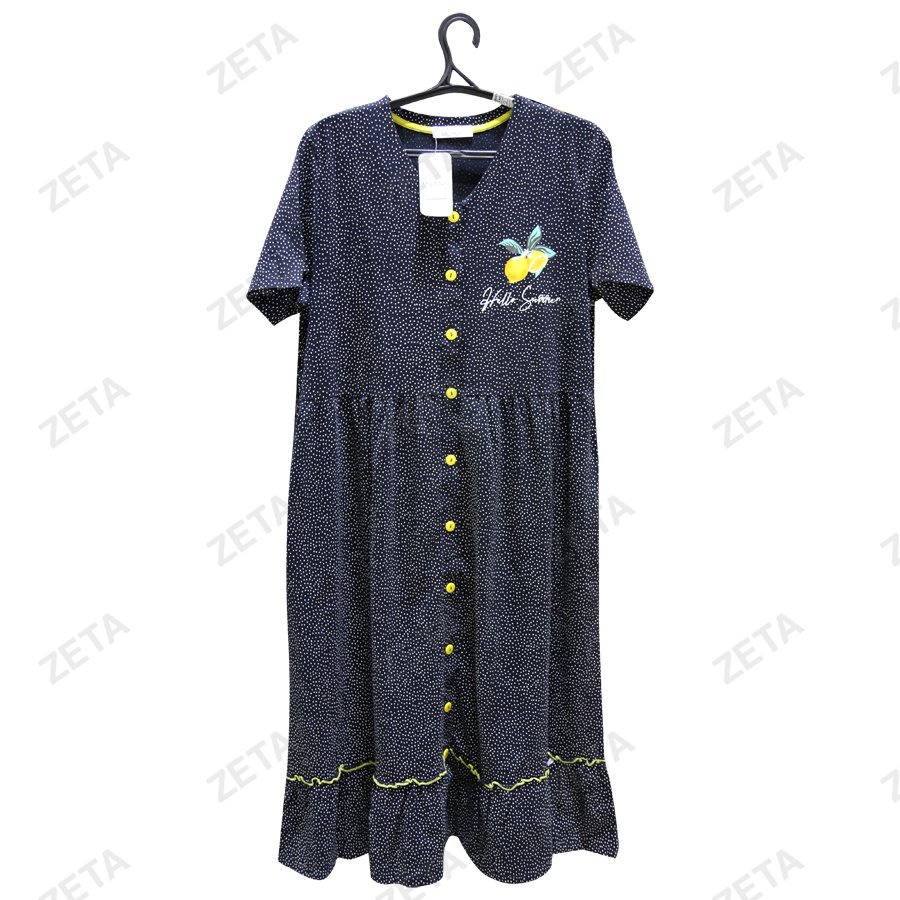 Женский домашний халат Flora №X-890 (Узб)