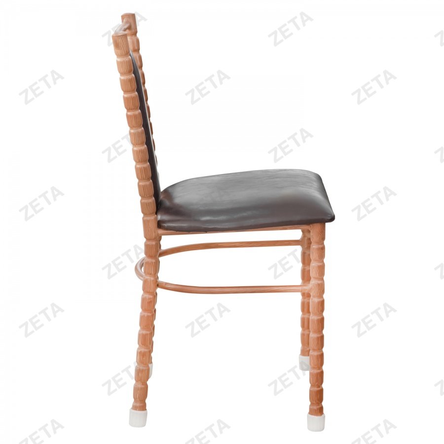 Стул "Мод.151" (покраска под дерево и вальцованная труба)