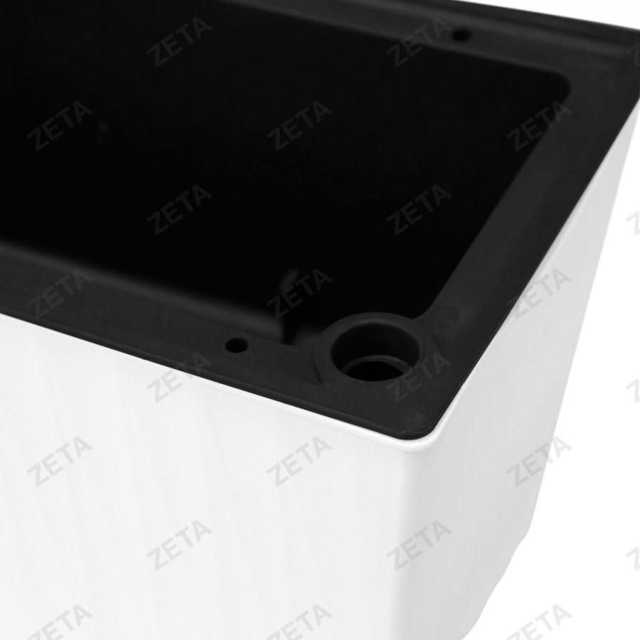 Кашпо для цветов "Блум" (белое) (большое)