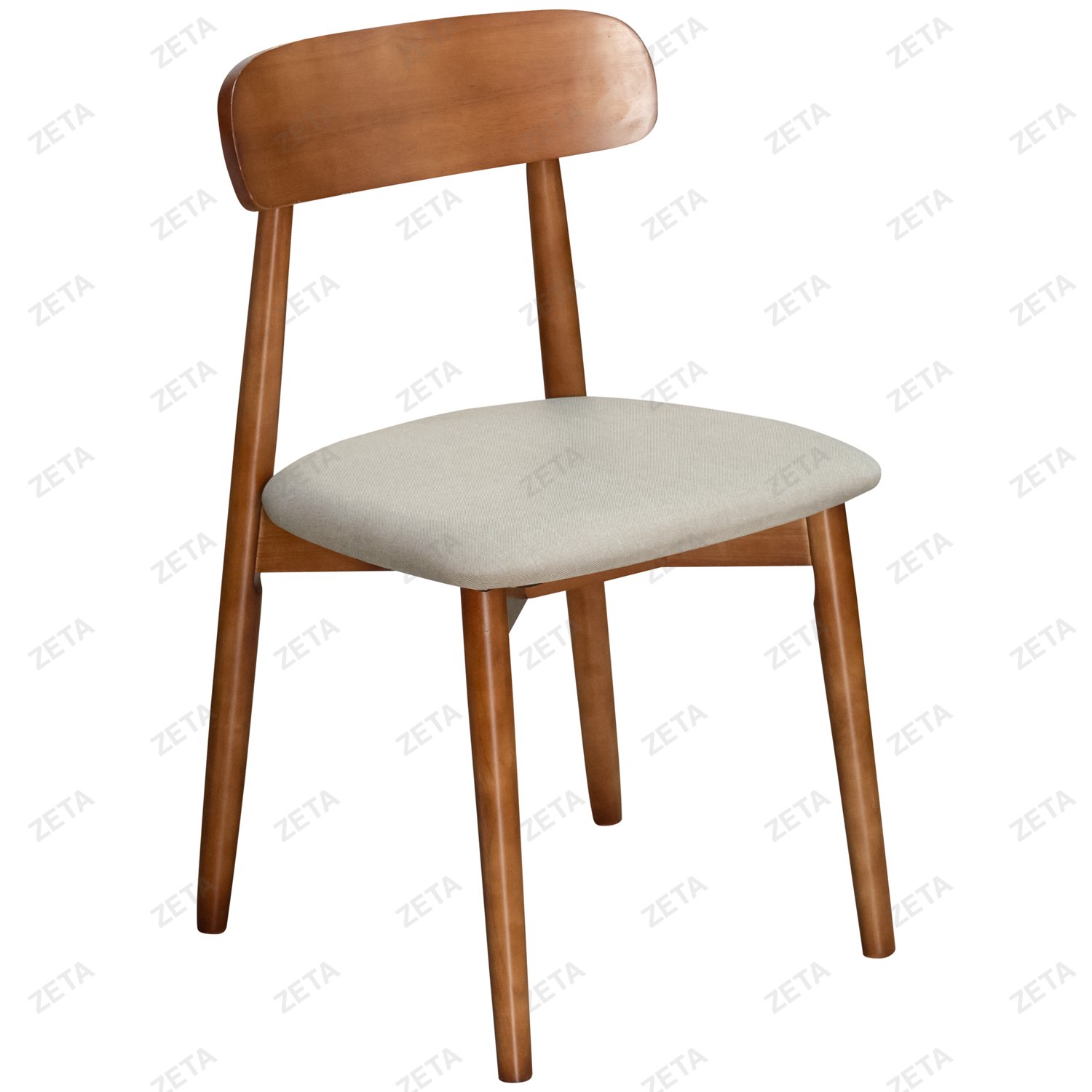 Стул KJC5542 (бежевый/орех) (ВИ) - изображение 1