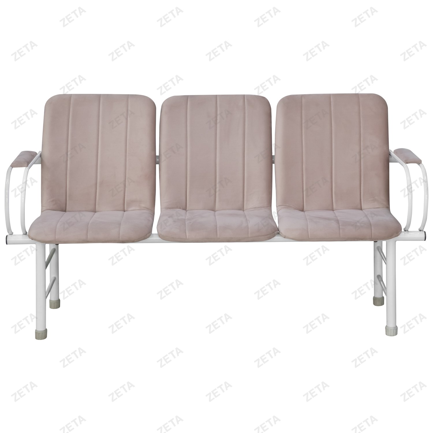 Скамья "Давут" 3-х местная с 2-мя мягкими элементами