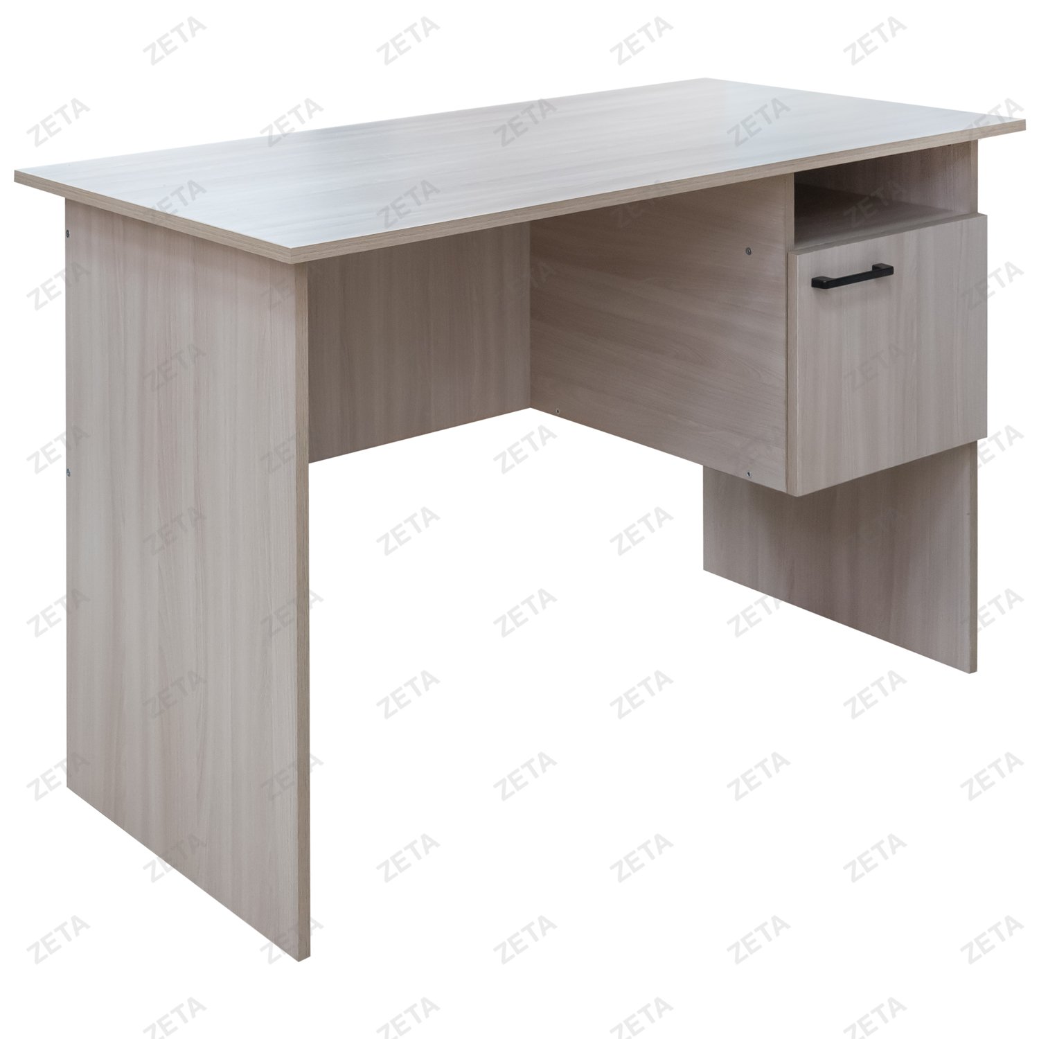 Стол однотумбовый "КУЛ-106" (ясен шимо светлый) (Т) - изображение 1