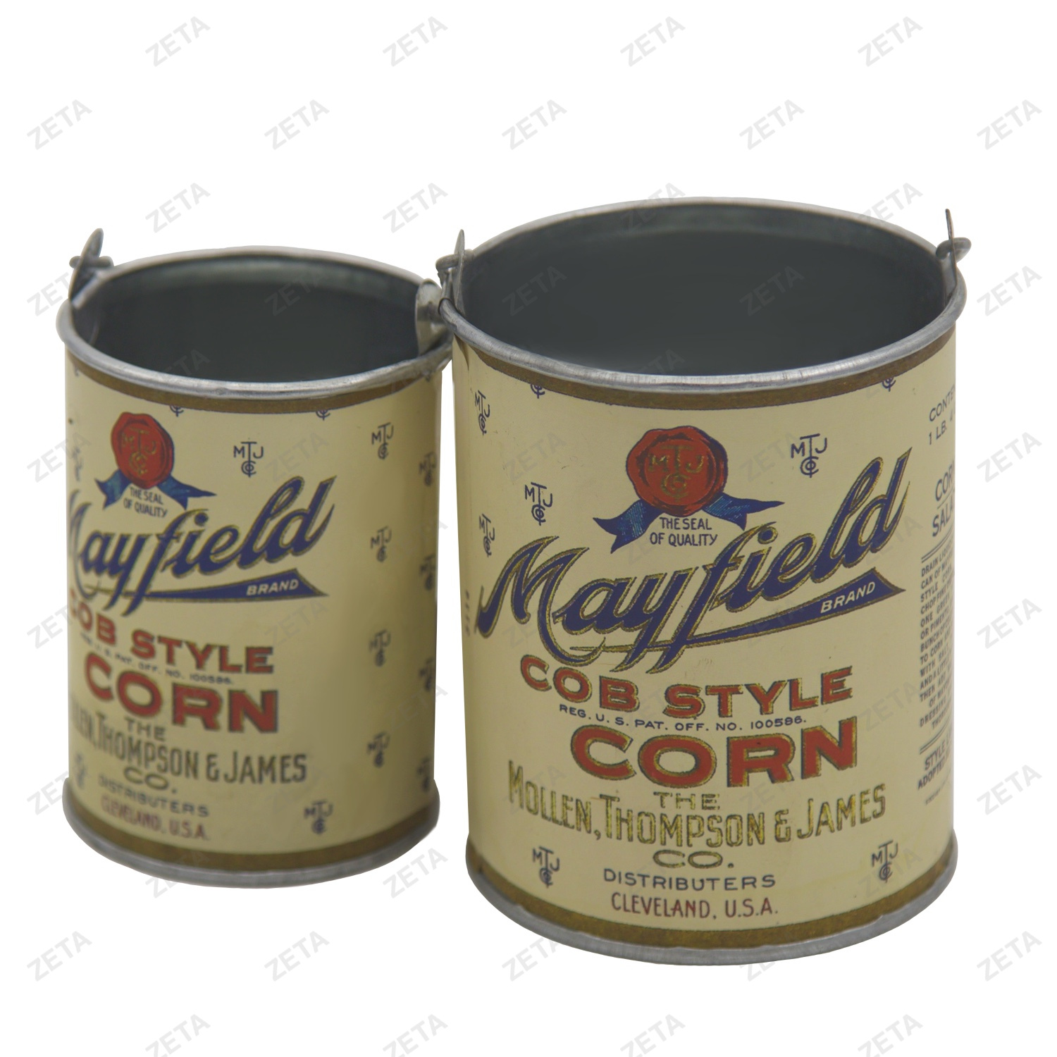 Набор: ведро для мелочей V-791 2 шт. - изображение 1