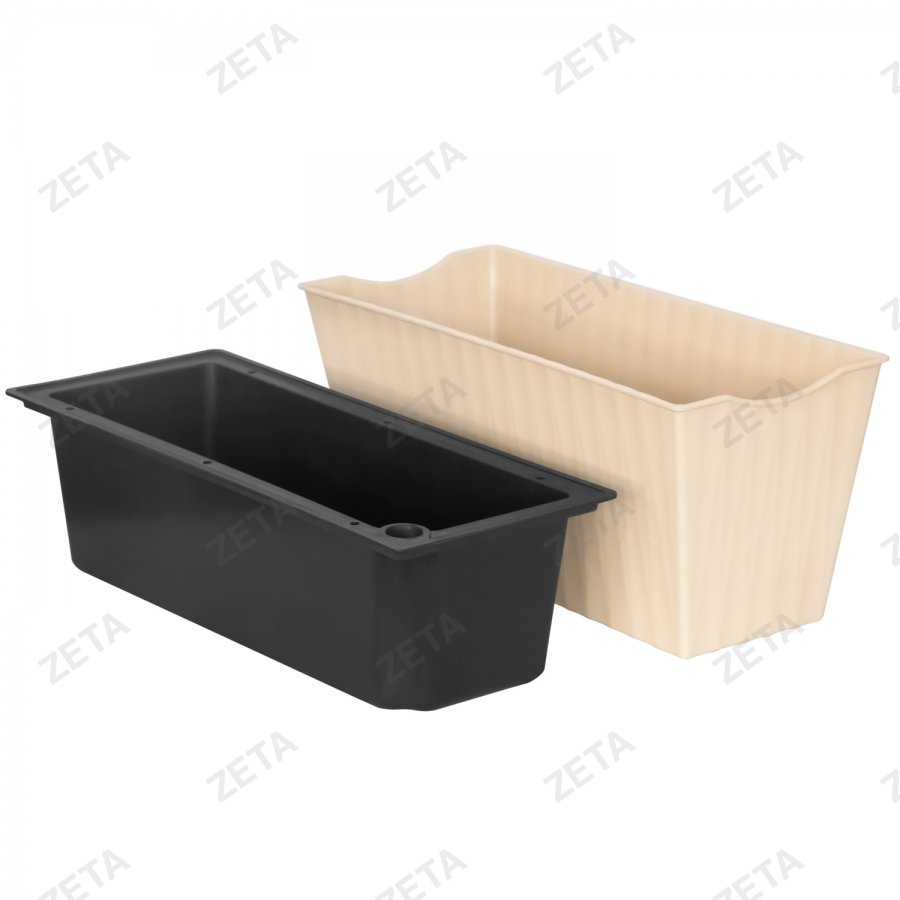 Кашпо для цветов "Блум" цветное (большое)