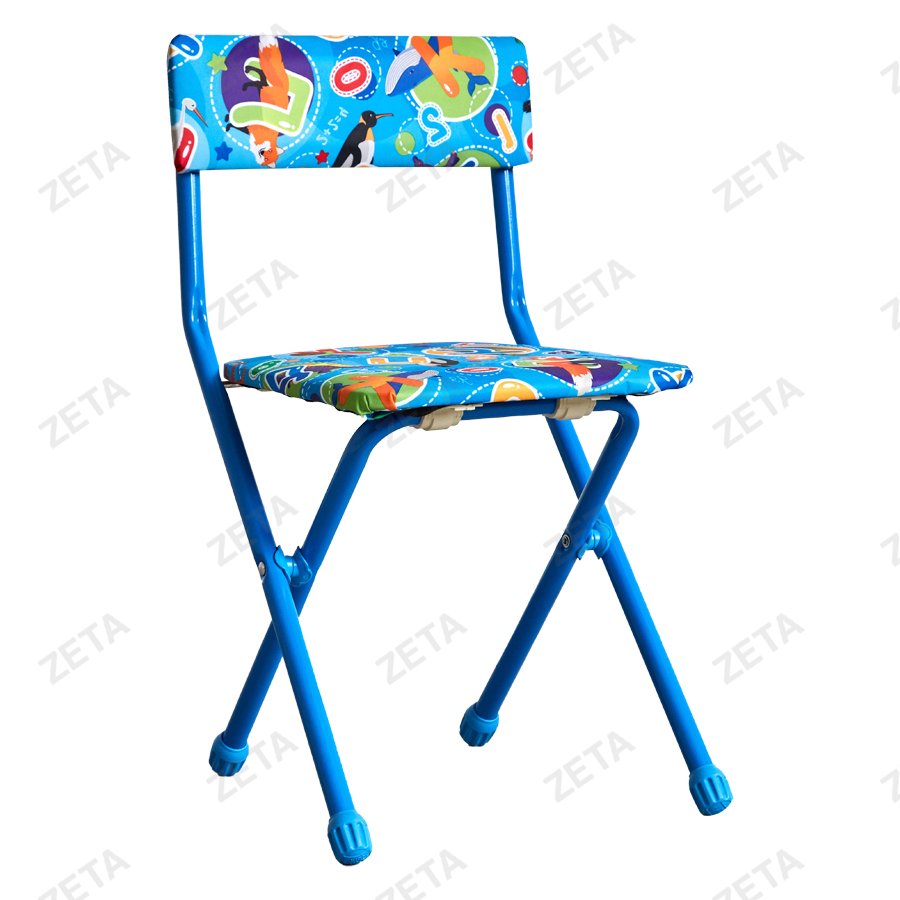 Стул детский складной №СТУ3/5 (синий) (Ижевск-РФ) - изображение 1