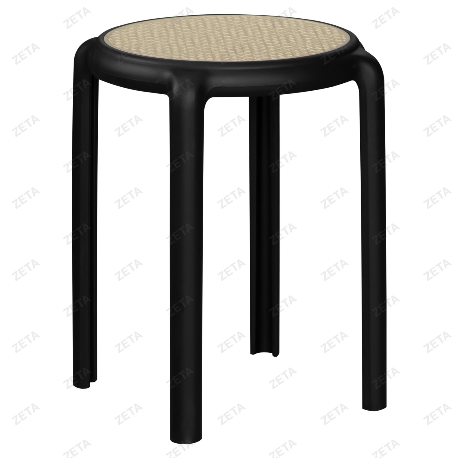 Табурет №NFT-B-03 (чёрный) (ВИ)