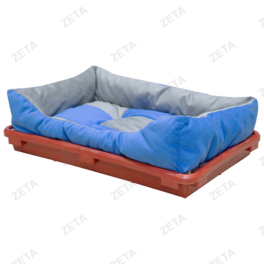 Лежак для животных с поддоном "Флокс" цветной