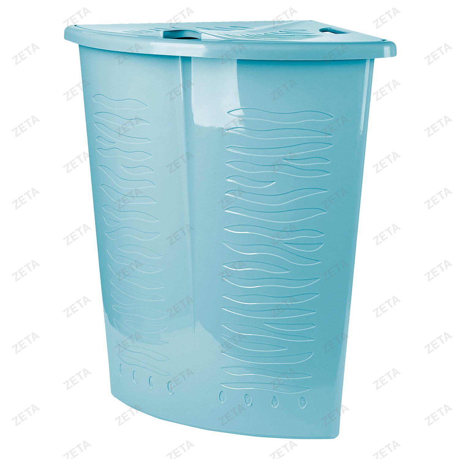 Корзина для белья 40 л. (угловая) "Aqua" - изображение 1