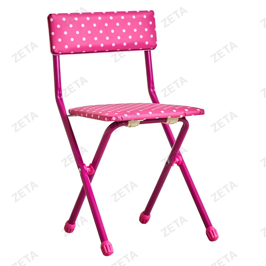 Стул детский складной №СТУ3 (розовый) (Ижевск-РФ) - изображение 1