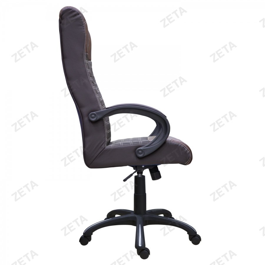 Кресло Плутон кожа,зд.сп.кзам подл.пл.303 (кзам),крест.пл.d416/670-1/700 м/п, ДДС