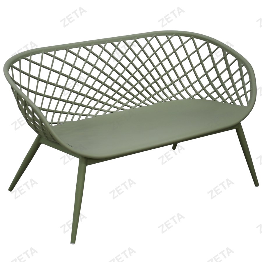 Диван пластиковый №1666-2k (ВИ) - изображение 1