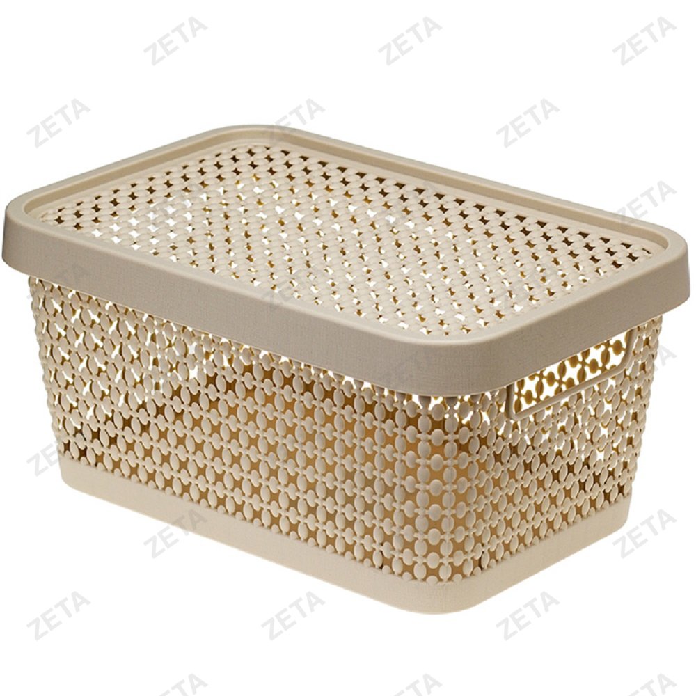 Коробка с крышкой 4,5 л. "Пирула" № М 2348 - изображение 1