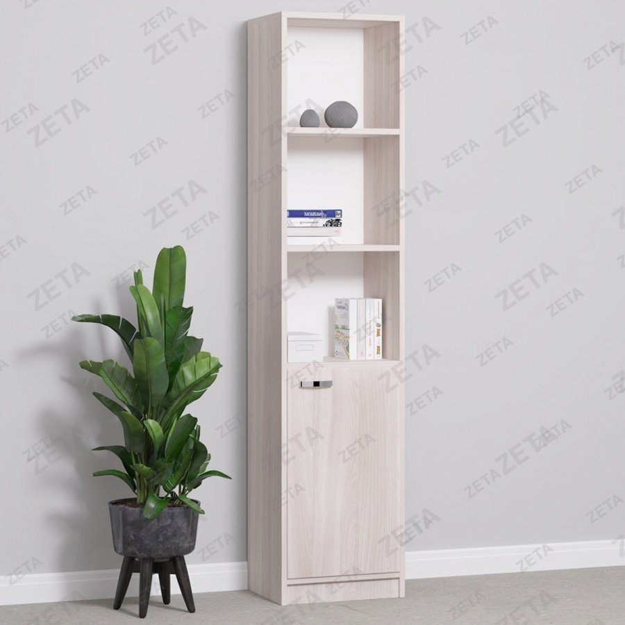 Стеллаж узкий полузакрытый "КУЛ-121"