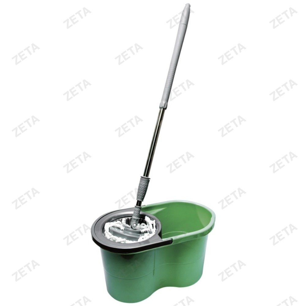 Набор для уборки: ведро с отжимом + швабра №94142