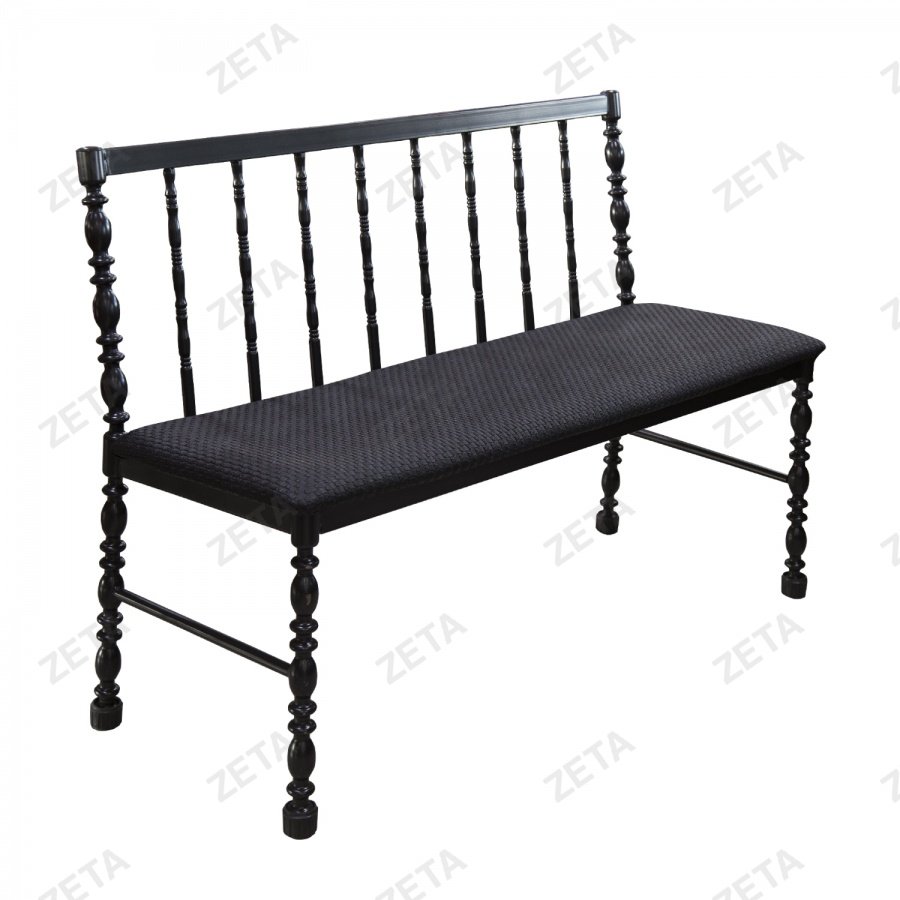 Скамья со спинкой (вальцованная труба) - изображение 1