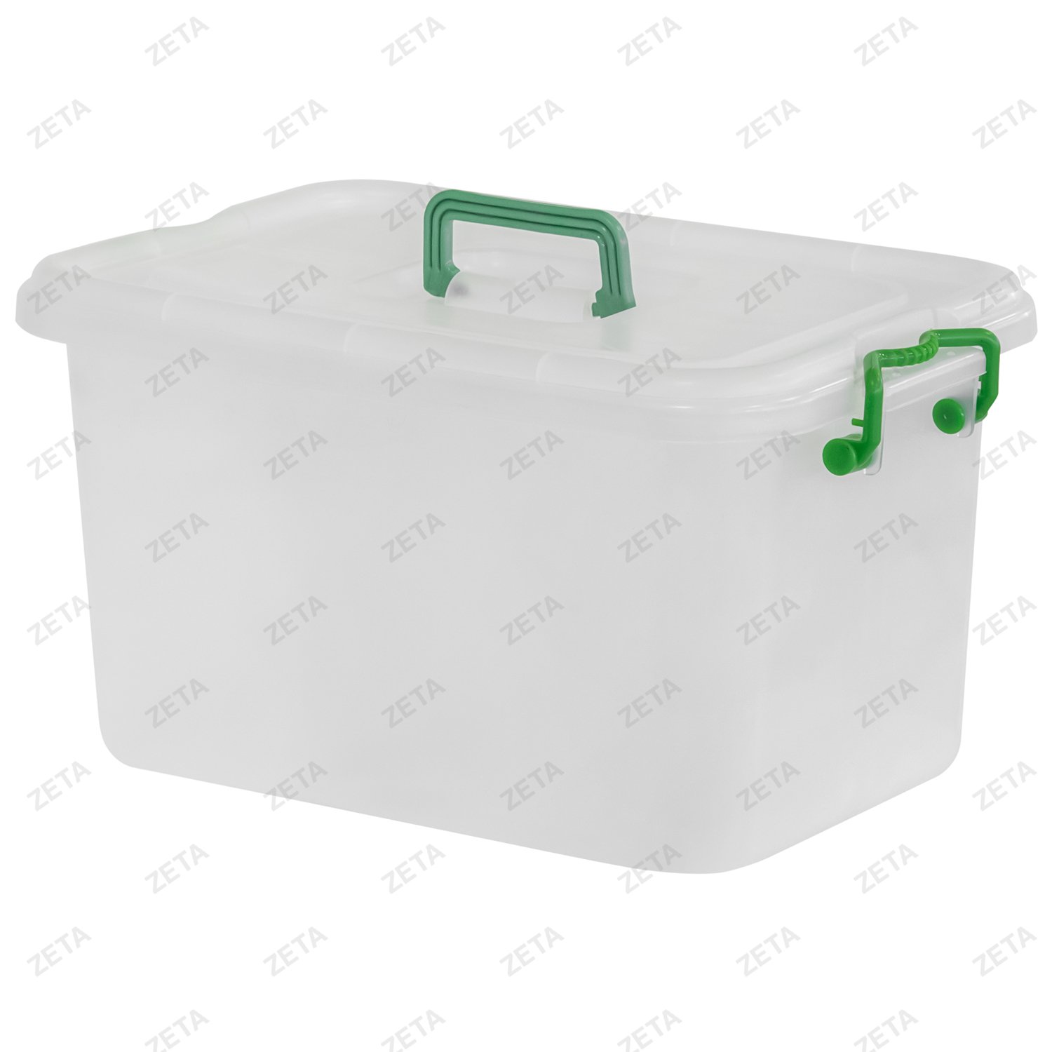 Контейнер пищевой прозрачный (16 л.) с крышкой