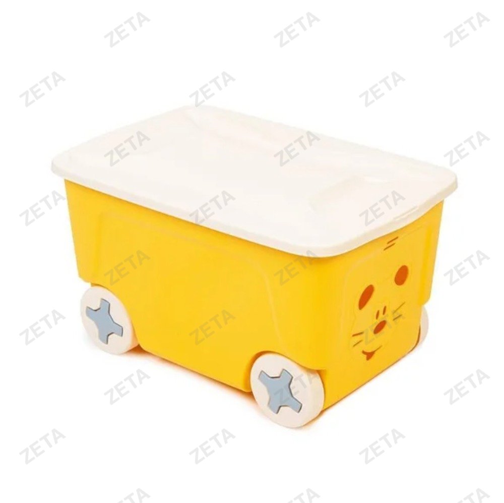 Ящик детский 50 л. для игрушек на колесах "Cool" - изображение 1