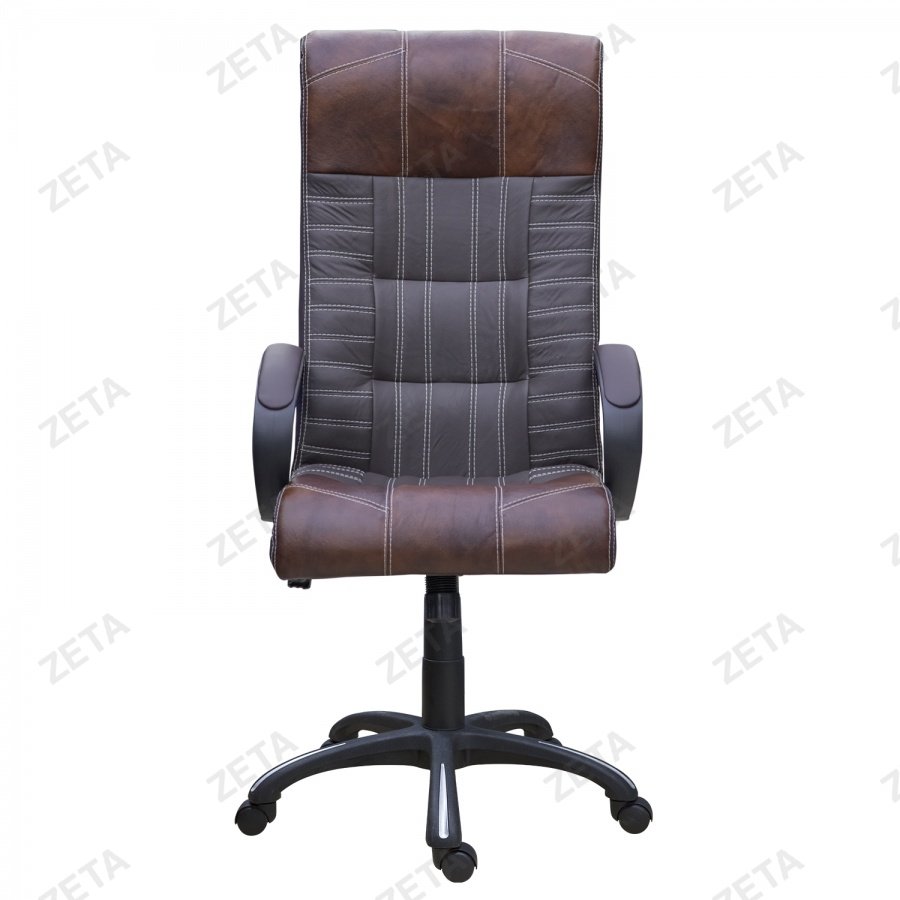 Кресло Плутон кожа,зд.сп.кзам подл.пл.303 (кзам),крест.пл.d416/670-1/700 м/п, ДДС