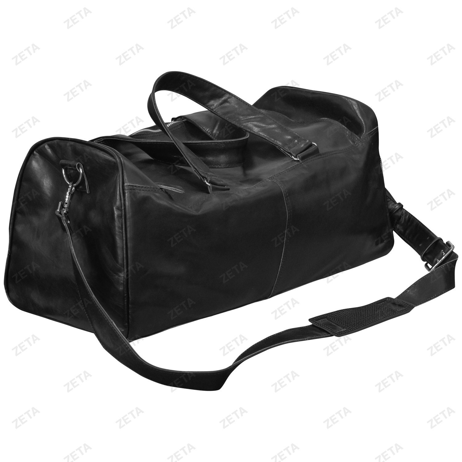 Сумка дорожная с ремнем Шах, кожа