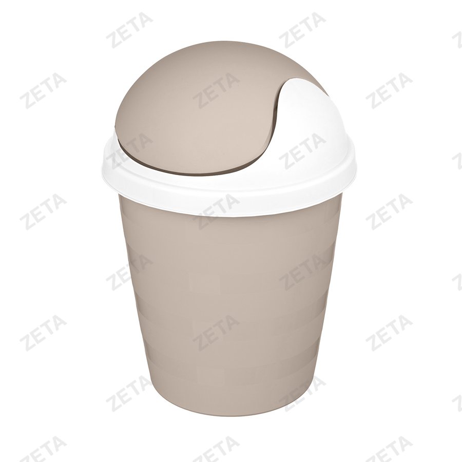 Контейнер для мусора 5,5 л. круглый Rambai №221303421 - изображение 1