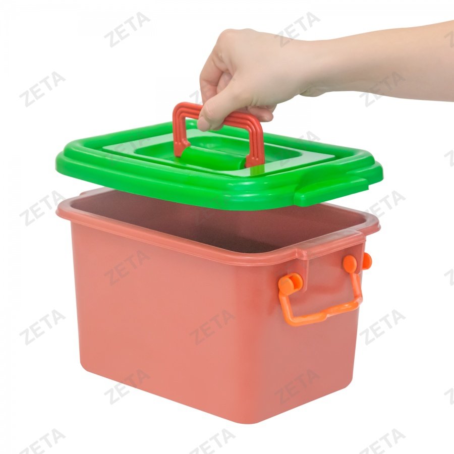 Контейнер с крышкой, цветной (5 л.)