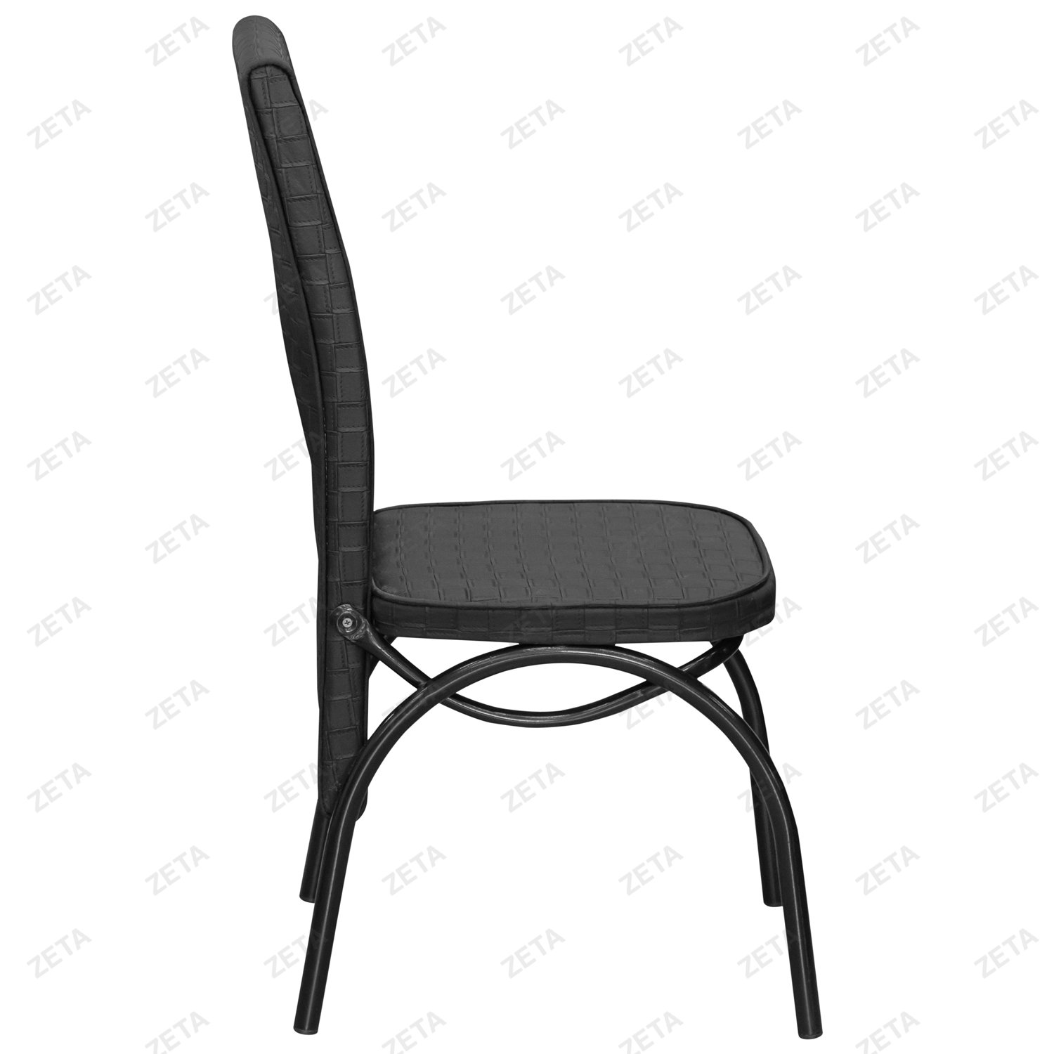 Столовый комплект №624: стол + 6 стульев (чёрный) (Турция)