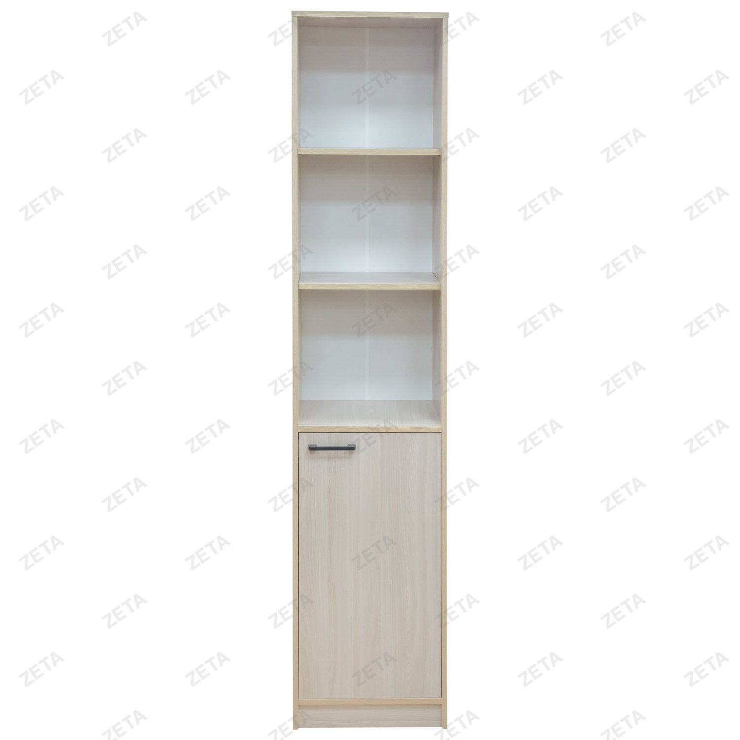 Стеллаж узкий полузакрытый "КУЛ-121" (ясен шимо светлый) (Т)