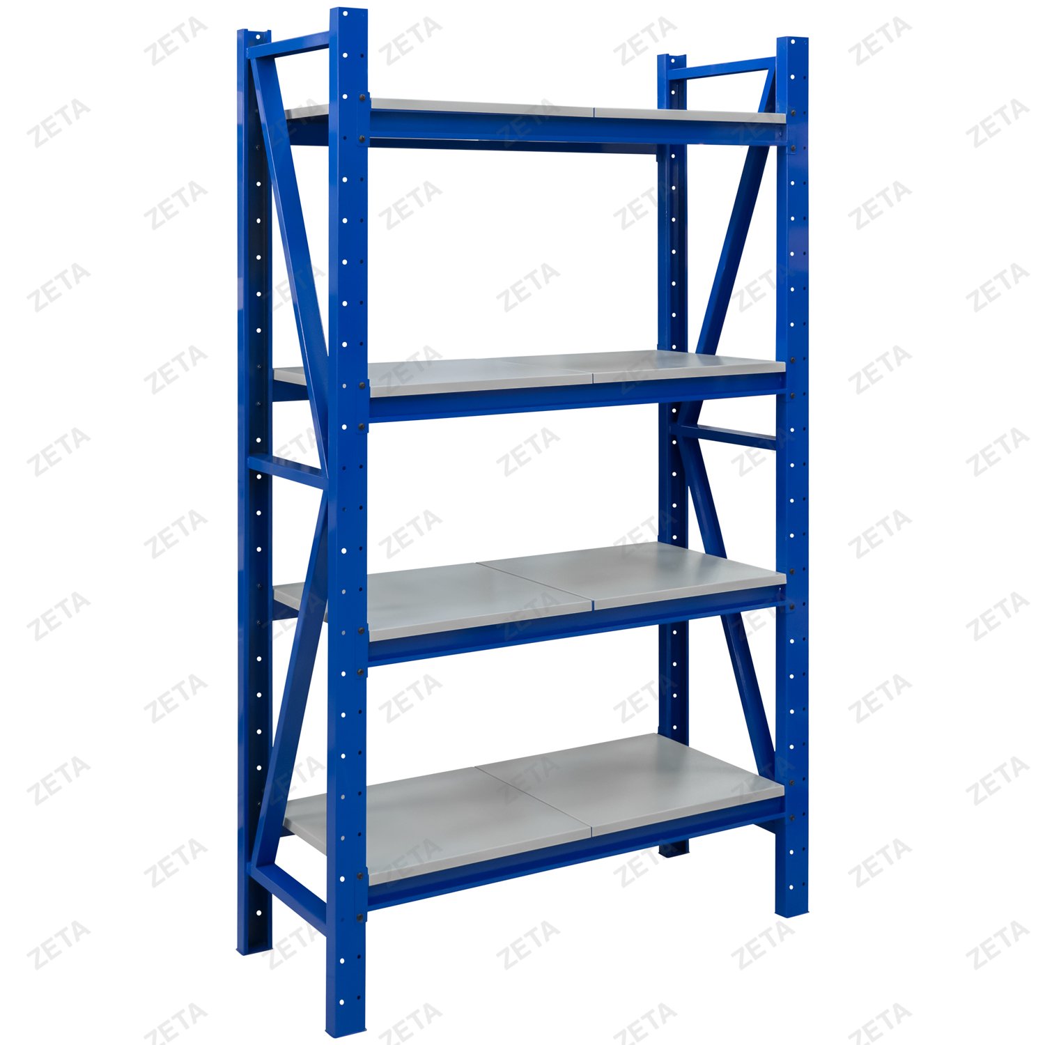 Стеллаж металлический "TS4 4 полки" (1250*500*2000 мм.) - изображение 1