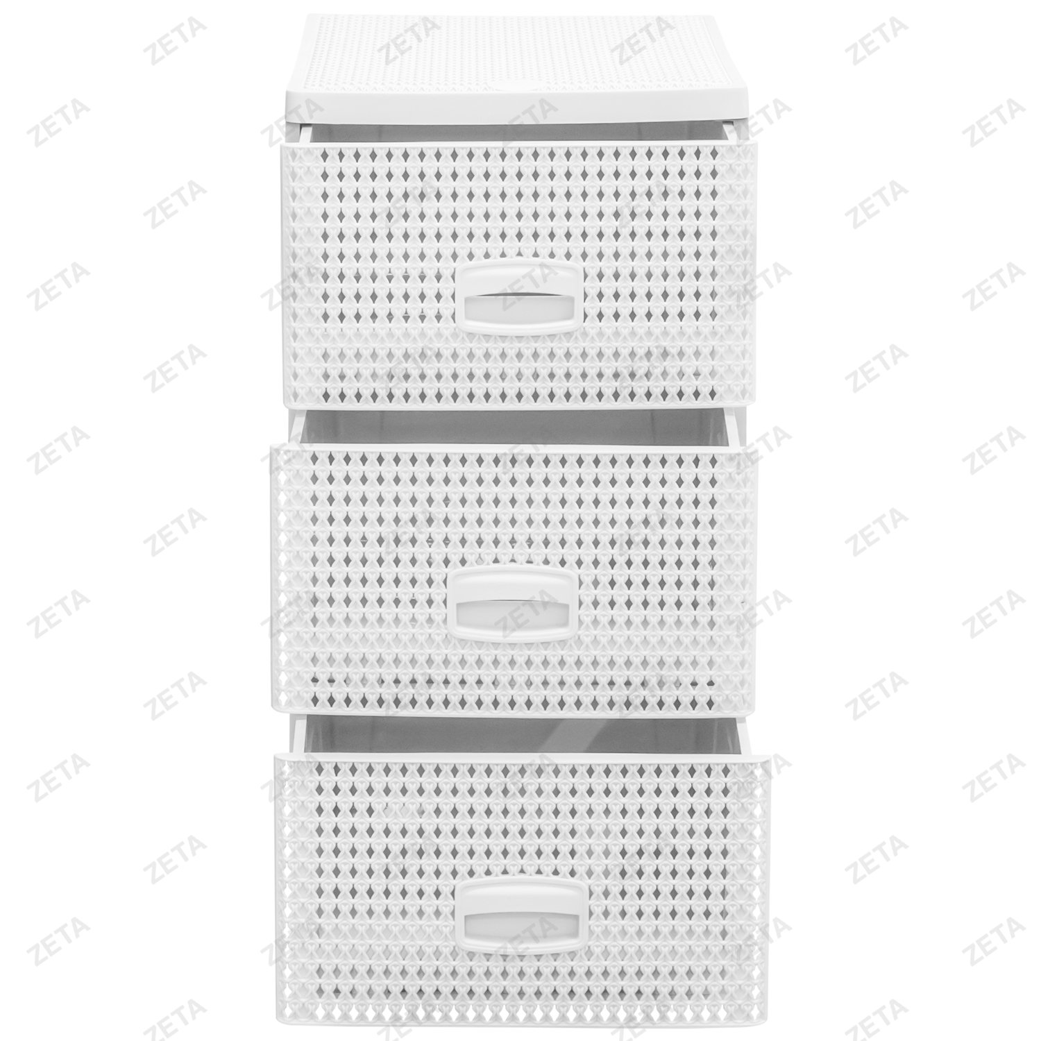 Комод 3-х секционный (белый) (Urgut-Уз)