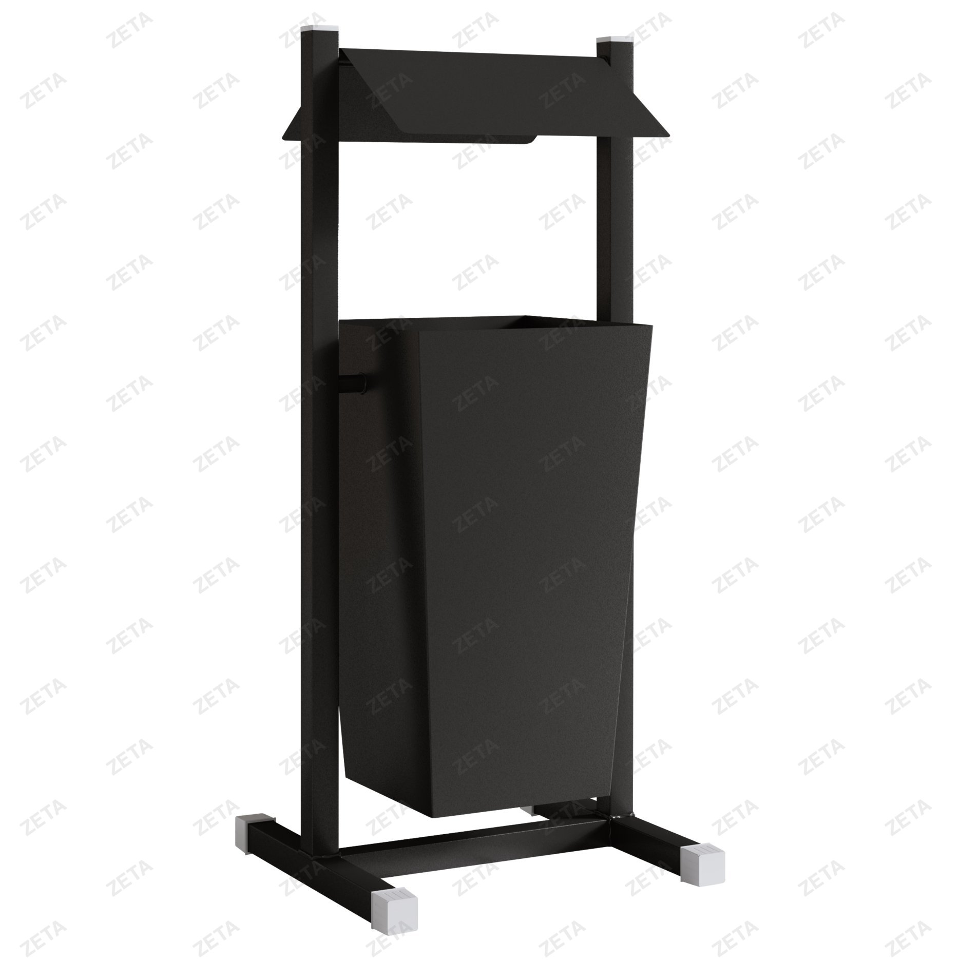 Урна металлическая (крытая) - изображение 1