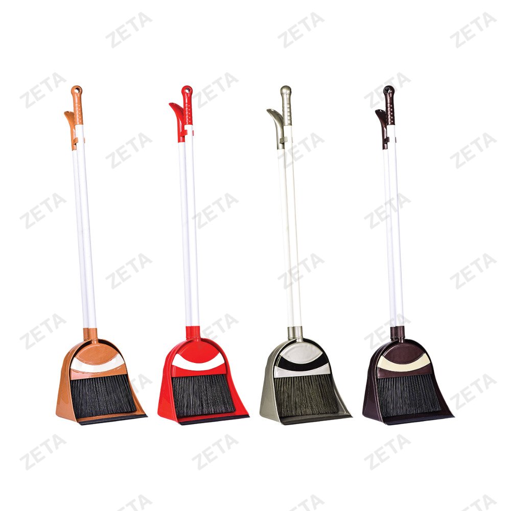 Совок + веник "Пингвин" №TE-330