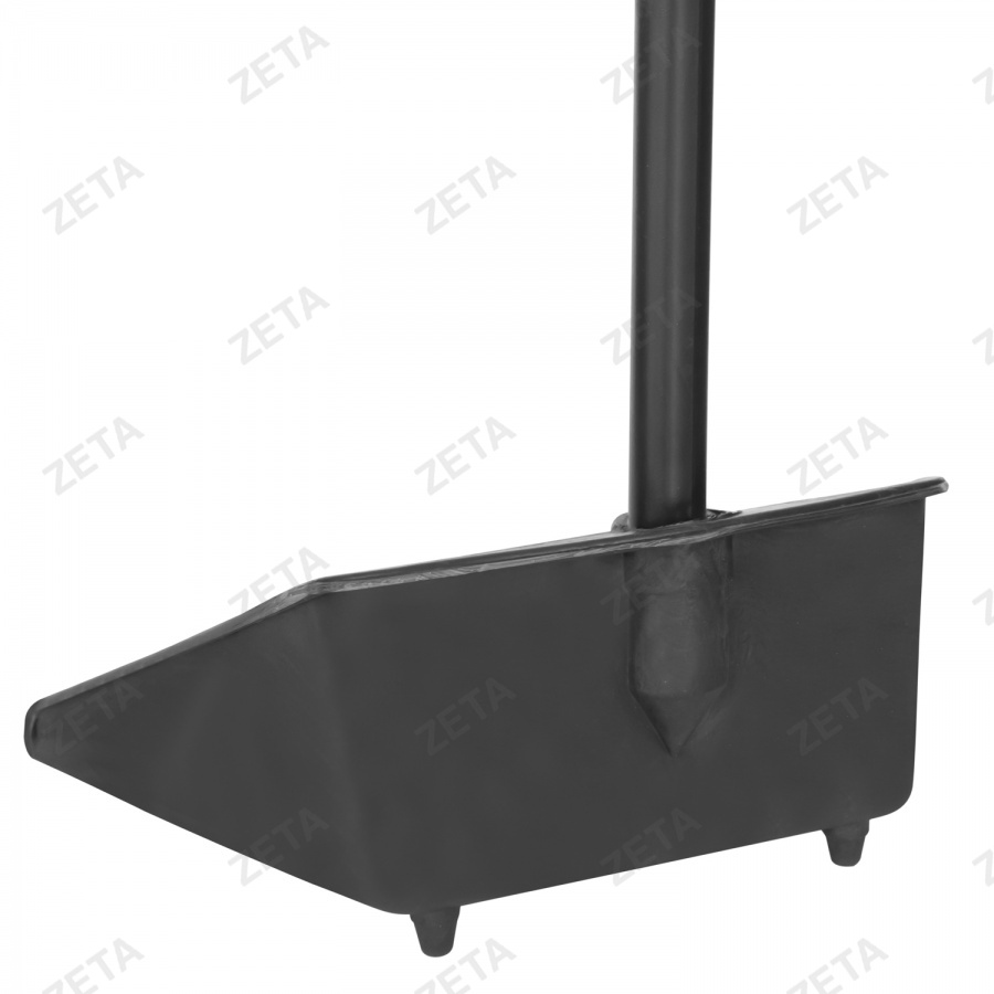 Совок с ручкой (чёрный)