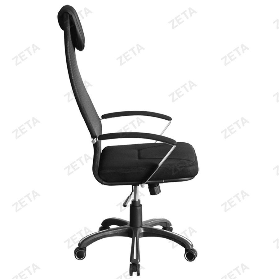 Кресло "Ленайс" (металлический каркас) (подлокотники хром "Encil", крестовина пластик d416/ 670-1/ 680)