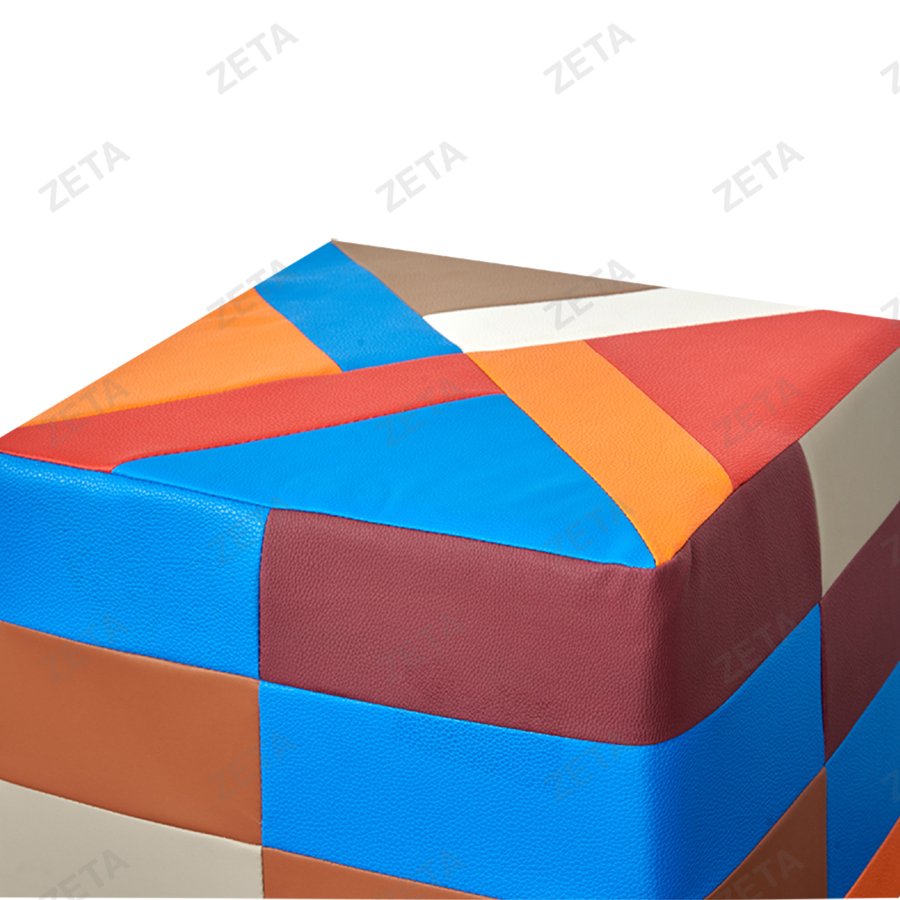 Пуфик "45*45" (пэчворк)