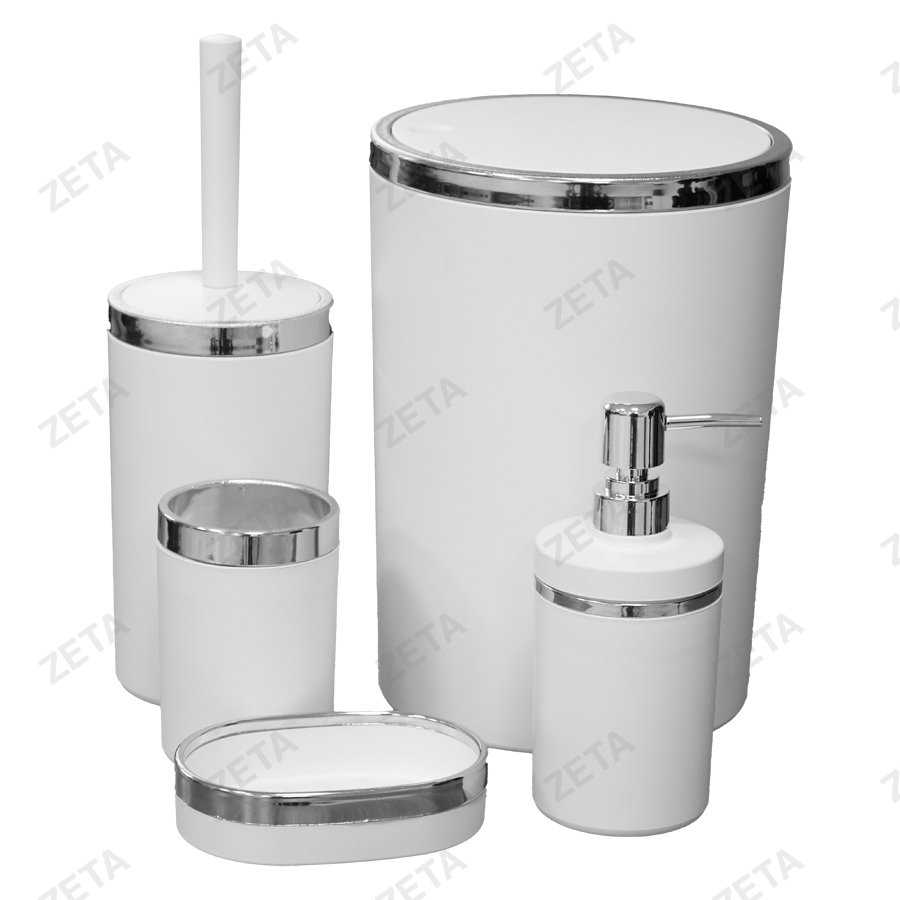 Набор для ванной (5 предметов) №IMR-22 (Турция) - изображение 1