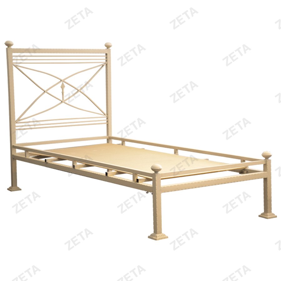 Кровать "Вояж" (1-местная, с коваными элементами)