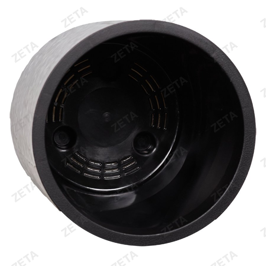 Кашпо для цветов "Сланит" (с внутренним горшком) белое