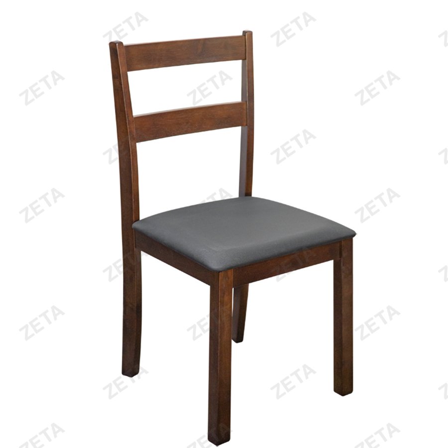 Комплект мебели: стол + 4 стула №А2 (венге/черный) (Малайзия)