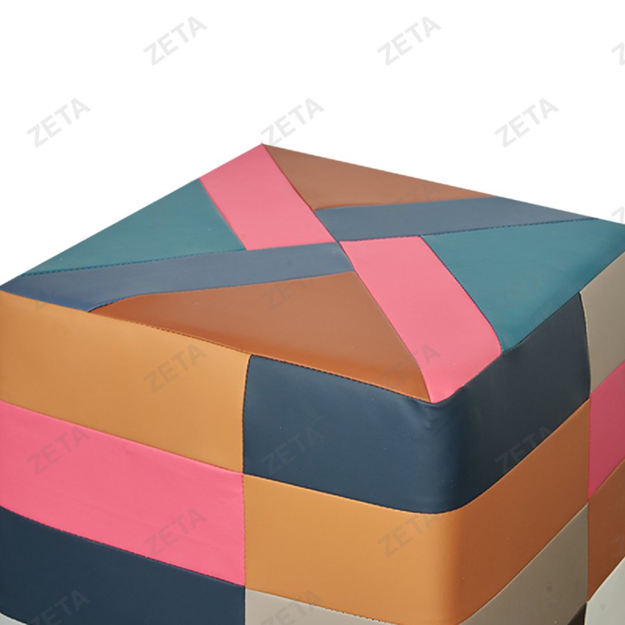 Пуфик "45*45" (пэчворк)