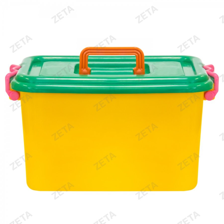 Контейнер с крышкой, цветной (10 л.)