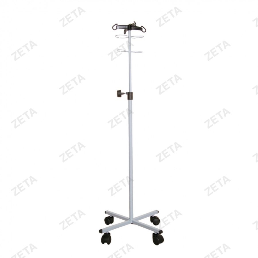 Штатив под капельницу (на колёсиках) 2200 мм. - изображение 1