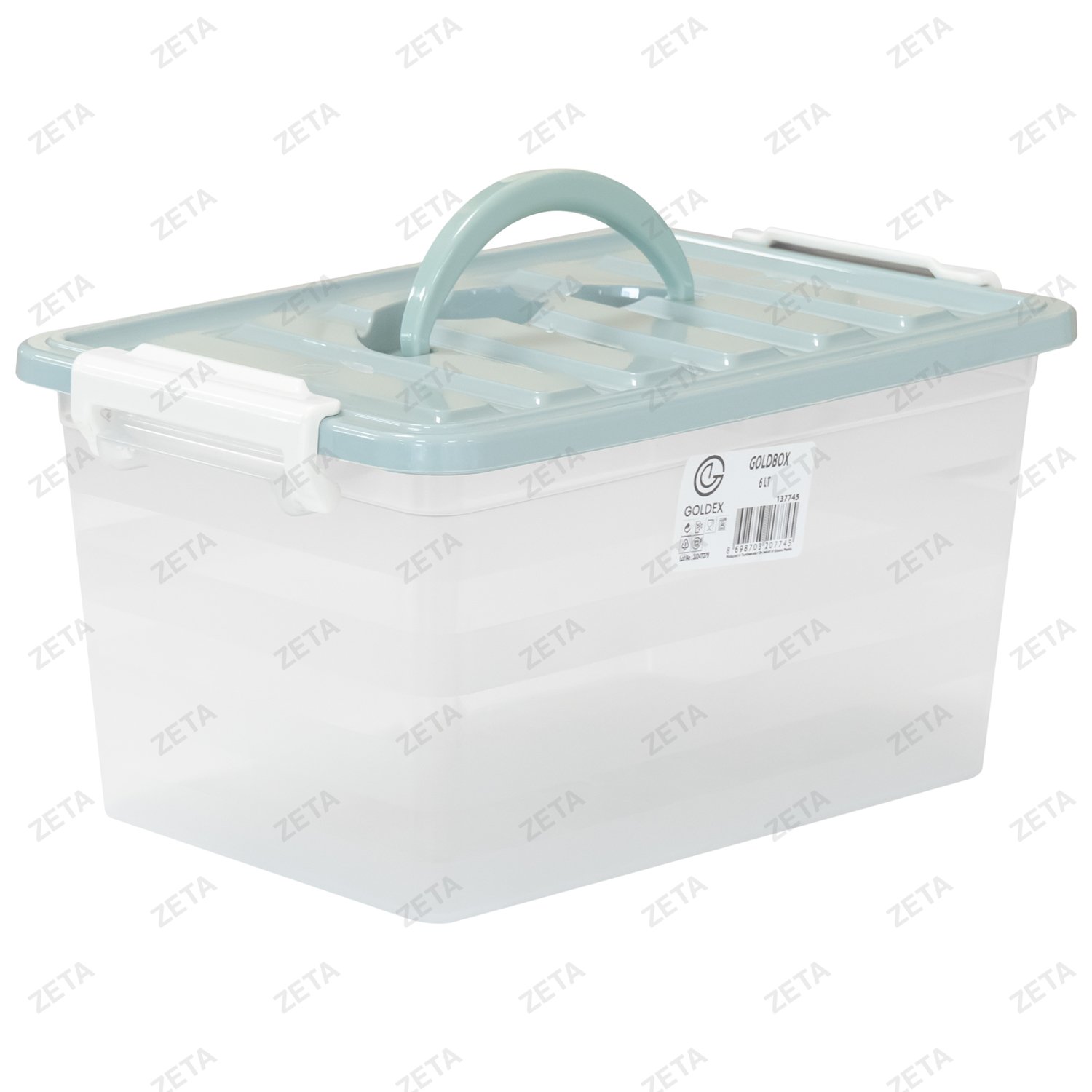 Контейнер с крышкой 6 л №137745 (Туркменистан) - изображение 1