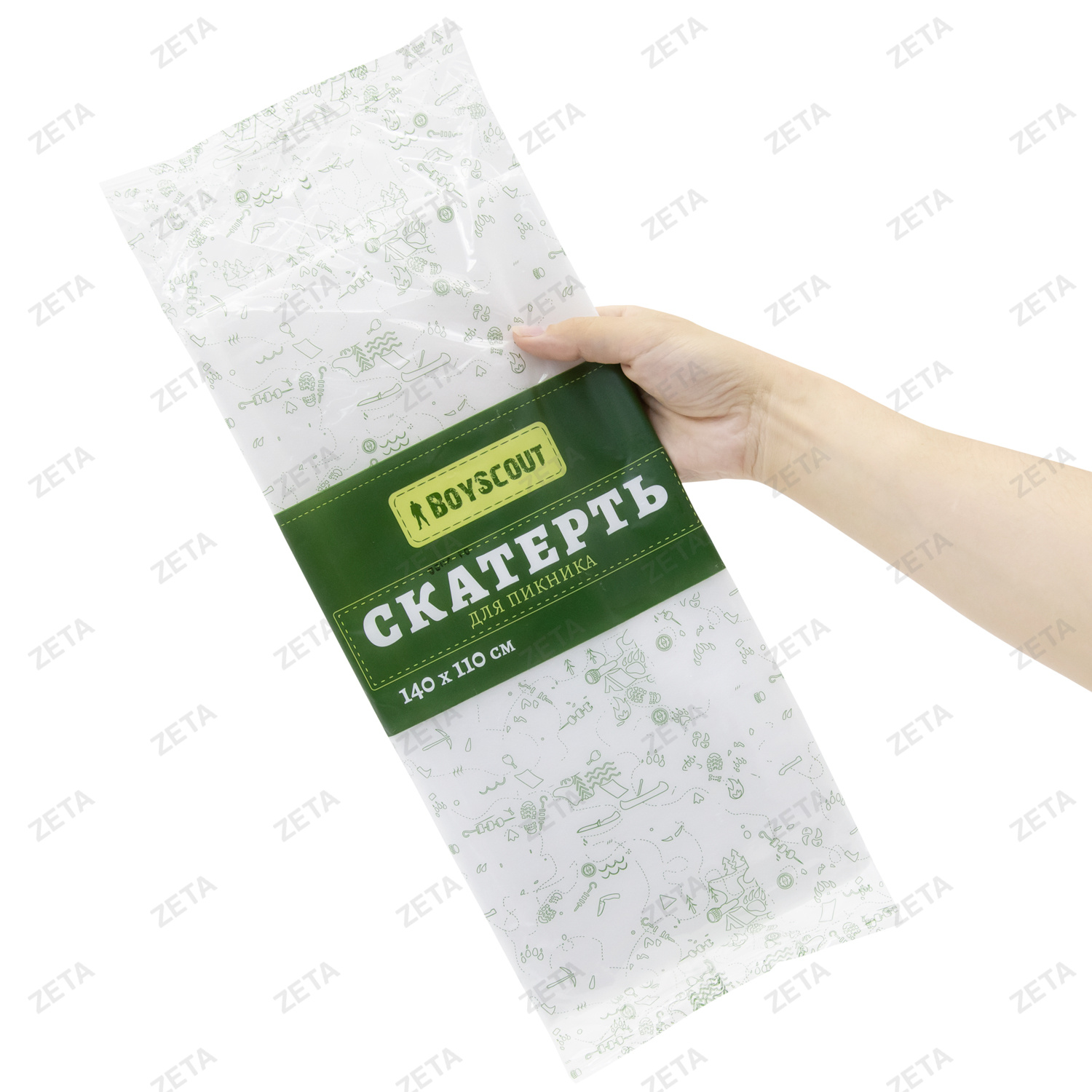 Скатерть для пикника "Boyscout" 140х110 см. №61709 (SO-РФ)